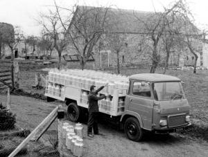 Saviem SG5 Plateau Laitier '1967